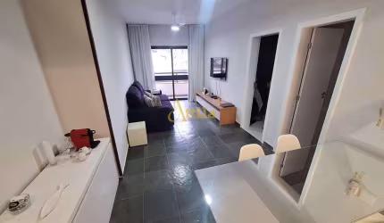 Apto 1 dorm., sacada, lazer, 1 vaga, Enseada
