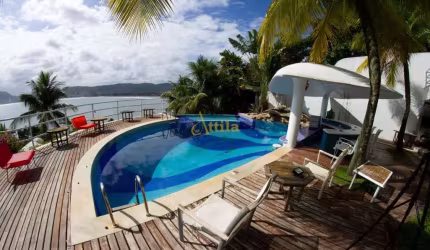 Mansão 9 andares, 11 suítes, vista mar, Península, Enseada