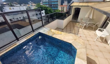 Penthouse com 3 quartos, Enseada, Guarujá - R$ 690 mil, Cod: 398