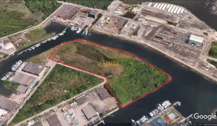 Área livre portuária ou retroportuária, 60.577,90m² CING