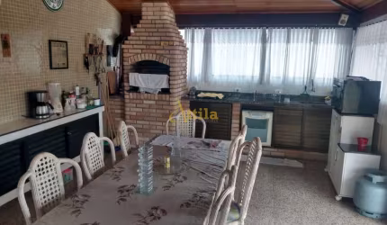 Cobertura 200mts praia, 3 suítes, churrasqueira, 1 vaga