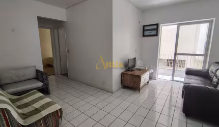 Apto 3 dorms., 100mts praia Pitangueiras, 1 vaga