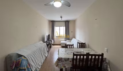 Apto 1 dorm., lado praia, 1 vaga, Enseada