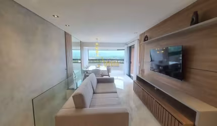 Cobertura duplex, 5 dormitórios com vista para a Serra do Mar