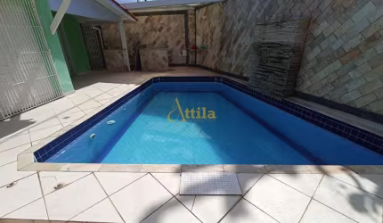 Casa térrea, 150mts praia, 4 dorms., lazer, Enseada