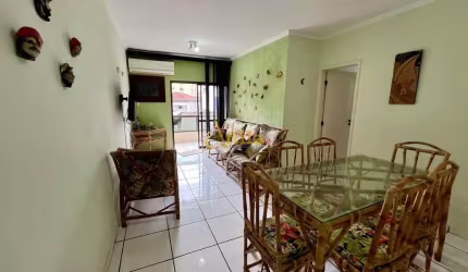 Apto 3 dorms., sacada, lazer, 1 vaga, Enseada