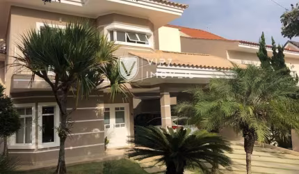 Casa à Venda: 3 Dormitórios / 3 Suites com Sacada e Planejados, Escritório, Gourmet, Piscina, 318 m² - Jardim Residencial Tivoli Park - Sorocaba/SP