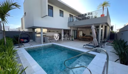 Casa com 4 dormitórios à venda, 401 m² por R$ 3.599.000,00 - Alphaville Nova Esplanada 3 - Votorantim/SP