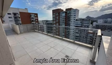 Cobertura Duplex na Barra da Tijuca, 4 Quartos Suítes, 199 m², Piscina, Soho Residence