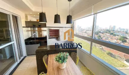 Apartamento novo com 3 quartos e sacada gourmet à venda - RESIDENCIAL SANTA CATARINA - Bairro Nova América Piracicaba.