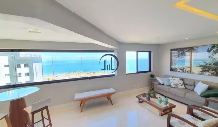 Apartamento à Venda no Costa Azul: 3 Quartos, 2 Suítes, Vista Mar
