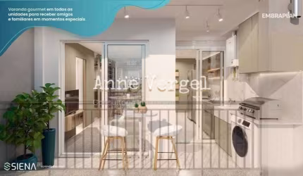 Apartamento 2 quartos à venda em Osasco com varanda gourmet 51m2 1 vaga de carro próximo à Estação e Quitaúna