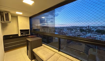 LINDO APARTAMENTO 3 QUARTOS, SUITE E VARANDA GOURMET