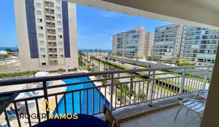Apartamento Mobiliado a Venda em Bertioga - SP, Vista Frontal ao Mar