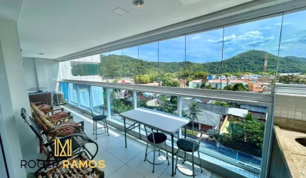 Apartamento Mobiliado no Centro de Bertioga - SP, Vista Para o mar