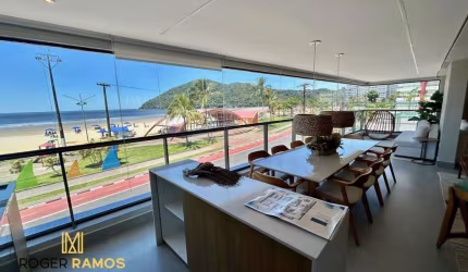 Apartamento Frontal de Alto Padrão no Centro de Bertioga, Vista Incrível