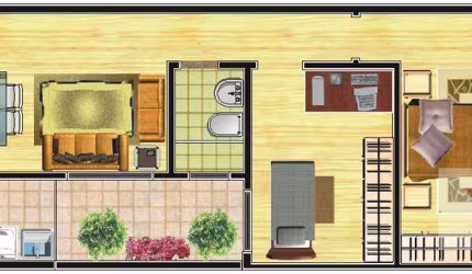 Apartamento Cobertura em Jardim Bela Vista  -  Santo André
