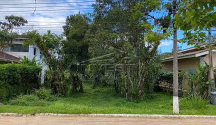 Ubatuba, Jardim Praia Dura - Lindo lote com 450m2, Condomínio com Segurança 24 horas, Limpeza e Portaria