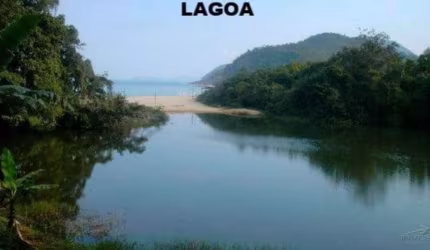Ubatuba, Praia do Prumirim - Lote Vista para a Lagoa e Linda Mata, 1000m2 com LICENCIAMENTO pronto para construir