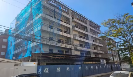 Itaguá, Ubatuba - Apto com 02 suítes, com área de lazer, em fase final de obra e próximo a orla da praia.