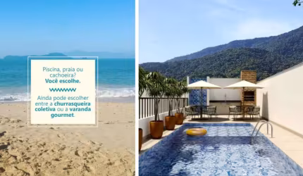 Ubatuba, Sertão da Quina- LANÇAMENTO BLUE HILLS - Aptos de 1 e 2 dormitórios. Financiamento direto com a construtora.