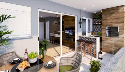 Ubatuba, Itaguá- Lançamento- Turim Residencial- Apartamento com 2 suítes e 1 lavabo, a 400mts da orla do itaguá!