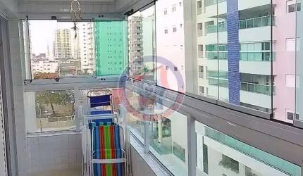 Apartamento com 3 dorms, Centro, Mongaguá - R$ 750 mil, Cod: 1124-15