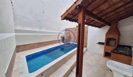 Casa com 3 dorms, Vila Anhanguera, Mongaguá - R$ 450 mil, Cod: 749-13