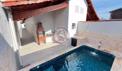 Casa com 3 quartos, Balneário Plataforma, Mongaguá - R$ 409 mil, Cod: 5867-3