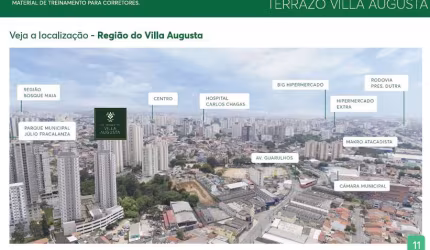 Apartamento para Venda em Guarulhos, Vila Augusta, 2 dormitórios, 1 suíte, 1 banheiro, 1 vaga