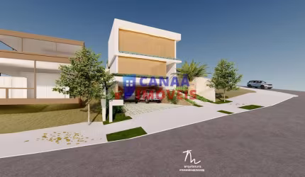 Lindíssima casa Alto Padrão 3 pisos aquisição e construção Condomínio Terra Alpha