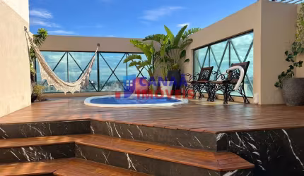 Linda cobertura Duplex na região central de Uberlândia.