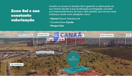Jardim Sul Residencial Opção - Invista na zona sul! apartamentos 2 quartos 1 suíte, sacada, elevador  c/ entrada parcelada
