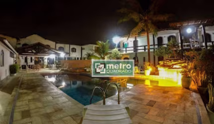 Excelente Hotel em Pleno Funcionamento à venda, Localizado Em Área Nobre de Rio das Ostras, no Bairro Recreio de Rio das Ostras De Frente Para a Linda