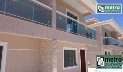Casa com 3 dormitórios para alugar, 112 m² por R$ 2.479,38/mês - Costazul - Rio das Ostras/RJ