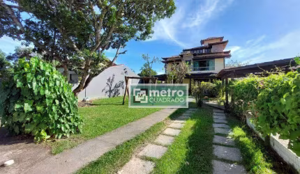 Casa com 5 dormitórios à venda, amplo quintal, 316 m² por R$ 720.000 - Floresta Da Gaivota - Rio das Ostras/RJ