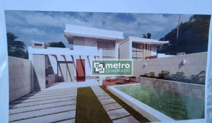 Bela casa Linear com 4 quartos, sendo 3 suítes