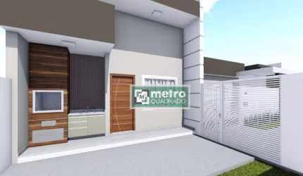 Excelente casa Linear à venda Rio das Ostras-RJ de 3 quartos sendo 1 suíte, 2 banheiros, cozinha, sala, área de serviço, quintal, área Gourmet,  churr