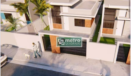 Casa com 2 dormitórios à venda, 72 m² por R$ 320.000,00 - Jardim Marileia - Rio das Ostras/RJ