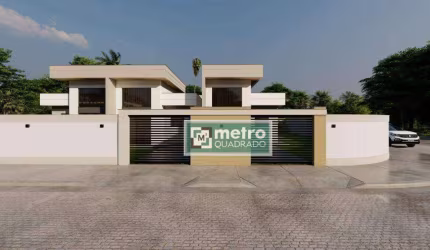 Ótima casa linear com 2 quartos, sendo 1 suíte