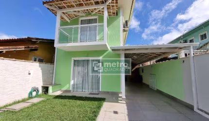Casa com 2 quartos à venda, 91 m² por R$ 445.000 - Jardim Marileia - Rio das Ostras/RJ