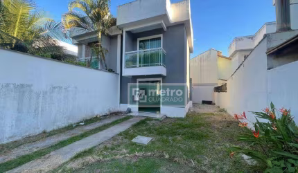 Casa com 2 suítes, 90 m² - venda por R$ 380.000 ou aluguel por R$ 2.553/mês - Jardim Mariléa - Rio das Ostras/RJ