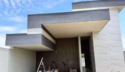 Condomínio Splendido: Casa de Luxo 3 Quartos e 3 Suítes, Jardim Botânico, Uberlândia-MG - 190m²!