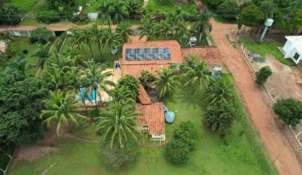Chácara de luxo à venda em Uberlândia-MG, no bairro Jockey Camping, 4 quartos e muito mais!