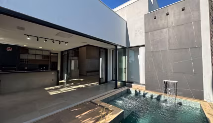 Luxuoso condomínio Alphaville 1 à venda em Uberlândia-MG, no bairro Granja Marileusa - 3 quartos, 3 suítes, 228m².