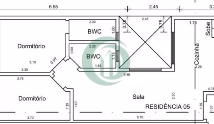 Incríveis apartamentos e coberturas em fase de construção, com um projeto moderno e com elevador!