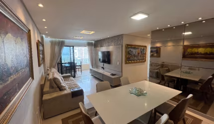 Apartamento com 3 Suites 110m² na Ponta do Farol Andar Alto