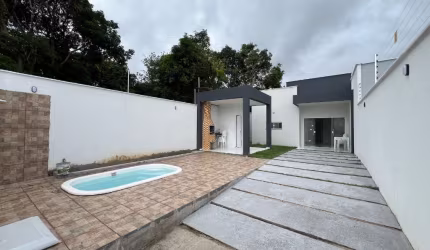 Casa no Turu 3 Quartos Nova Com Área de Lazer Privativa