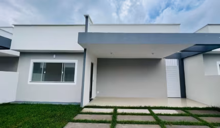 Casa 03 Condomínio Fechado No Turu