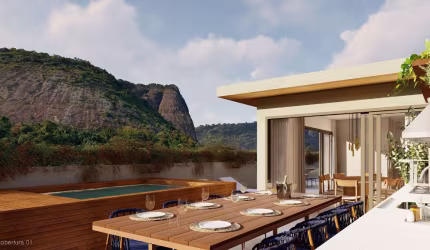 Apartamento a venda na Barrinha ao lado Pedra da Gávea.
